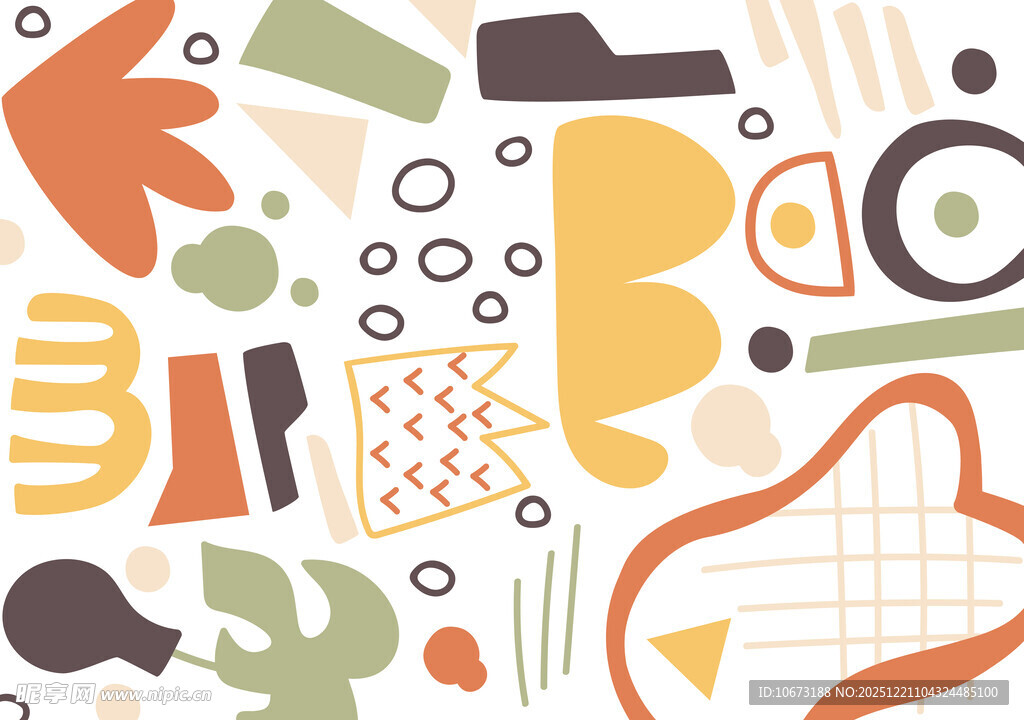 抽象几何图案背景设计