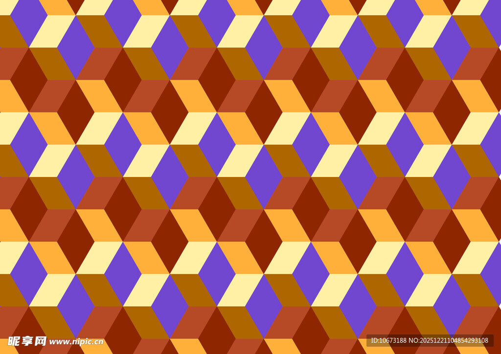 几何彩色拼接图案背景