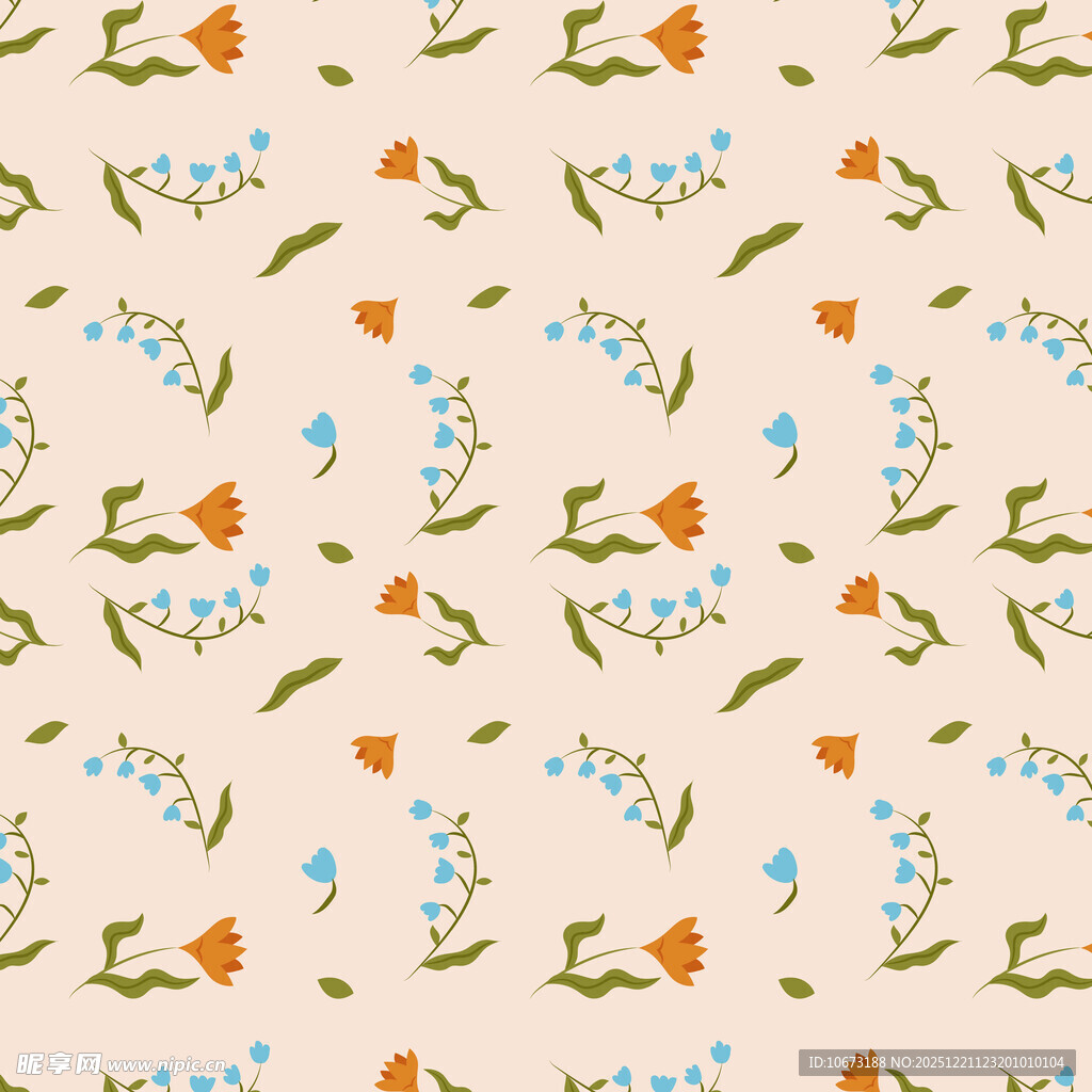 花卉图案背景图