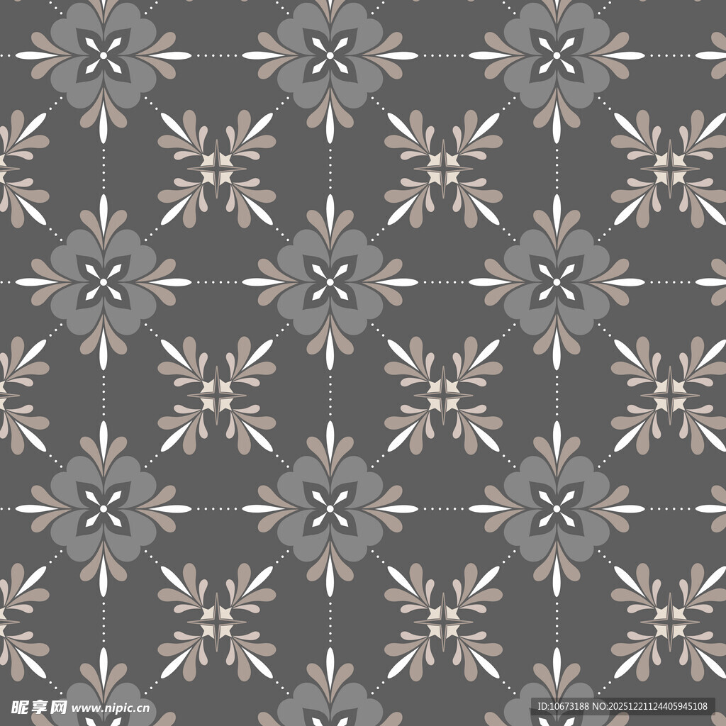 几何花纹深色背景图案