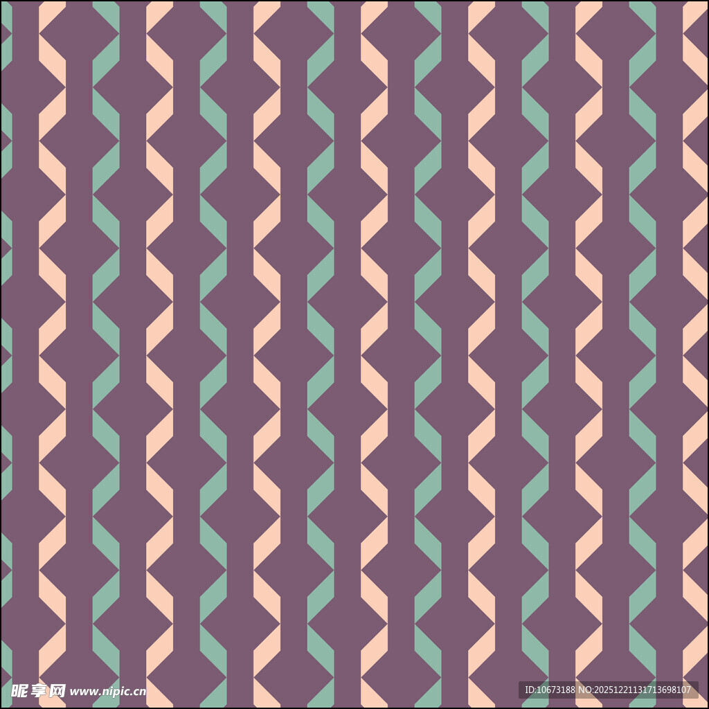 几何波浪图案纹理背景