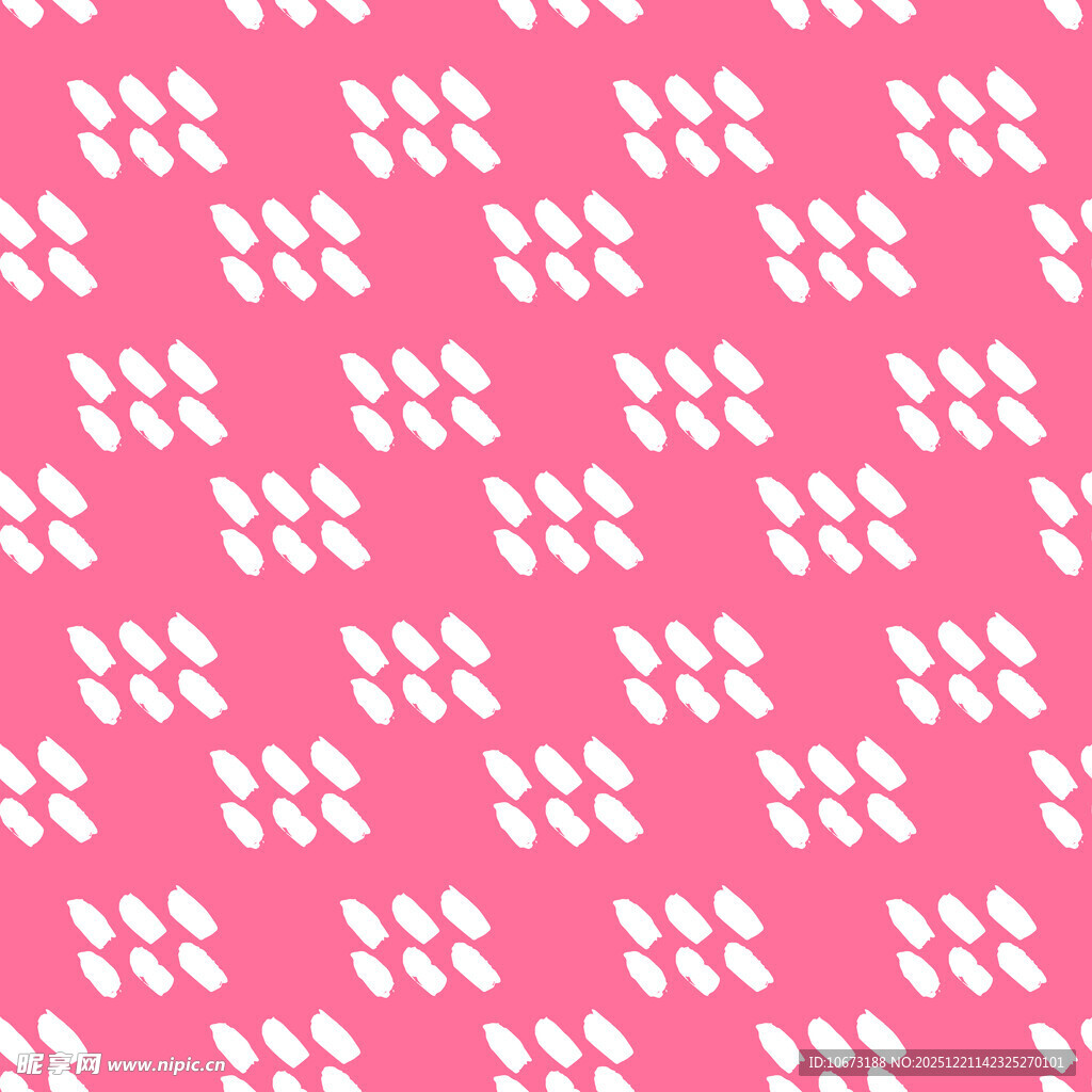 粉色底白色几何图案纹理