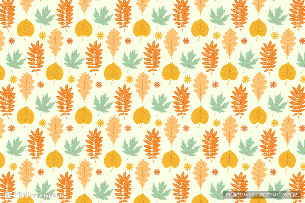 菠萝植物图案背景纹理