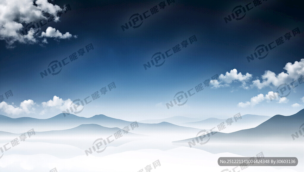 中国风背景海报  无字