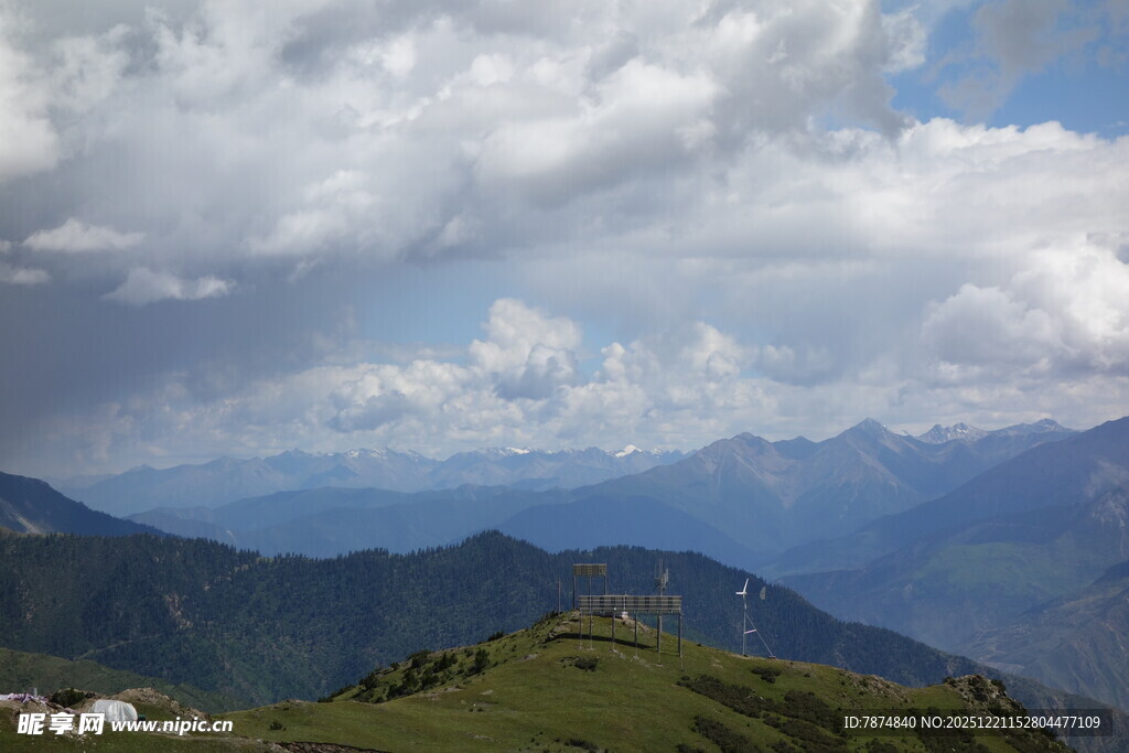 高山云海自然风光美景