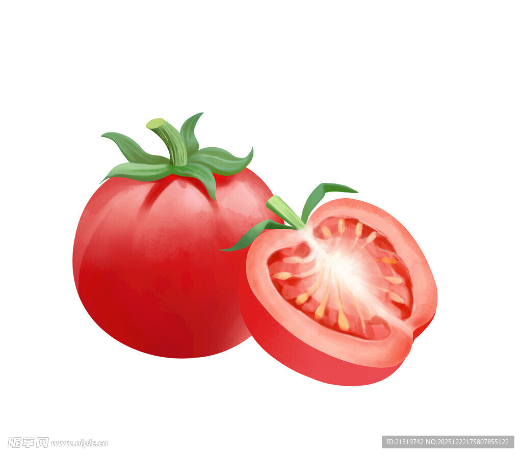 卡通西红柿