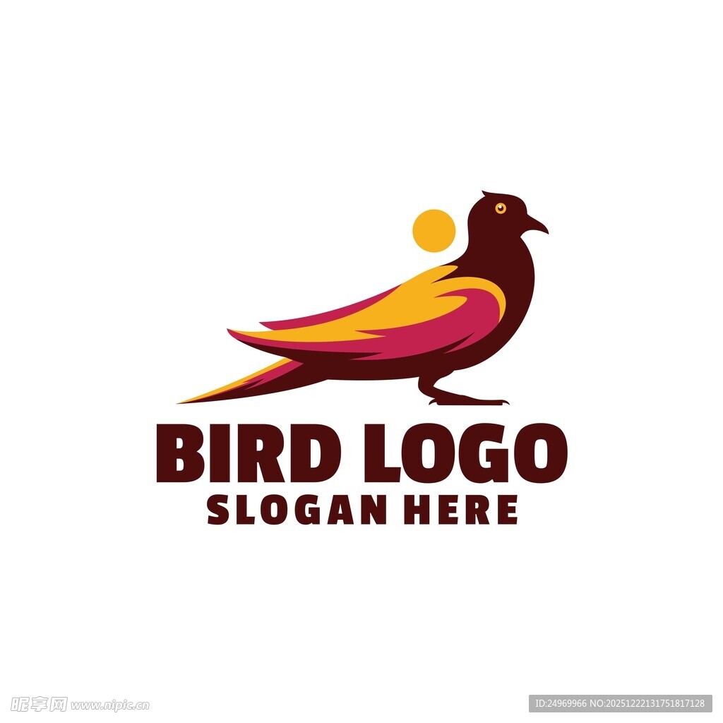 鸟类标志设计