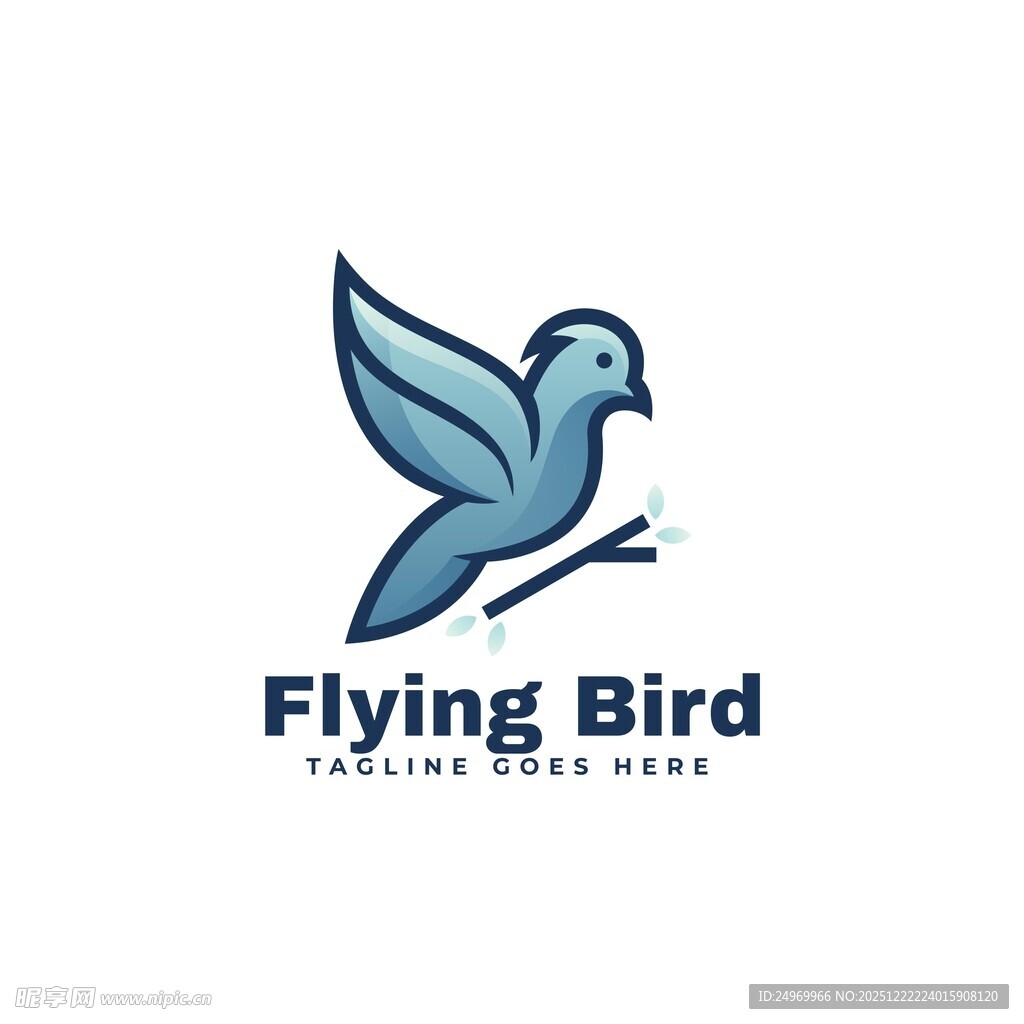 飞翔之鸟品牌标志