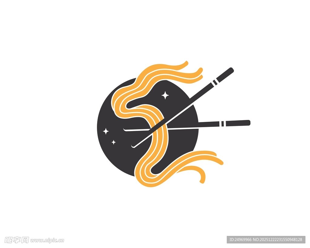 火焰球拍乒乓球标志设计