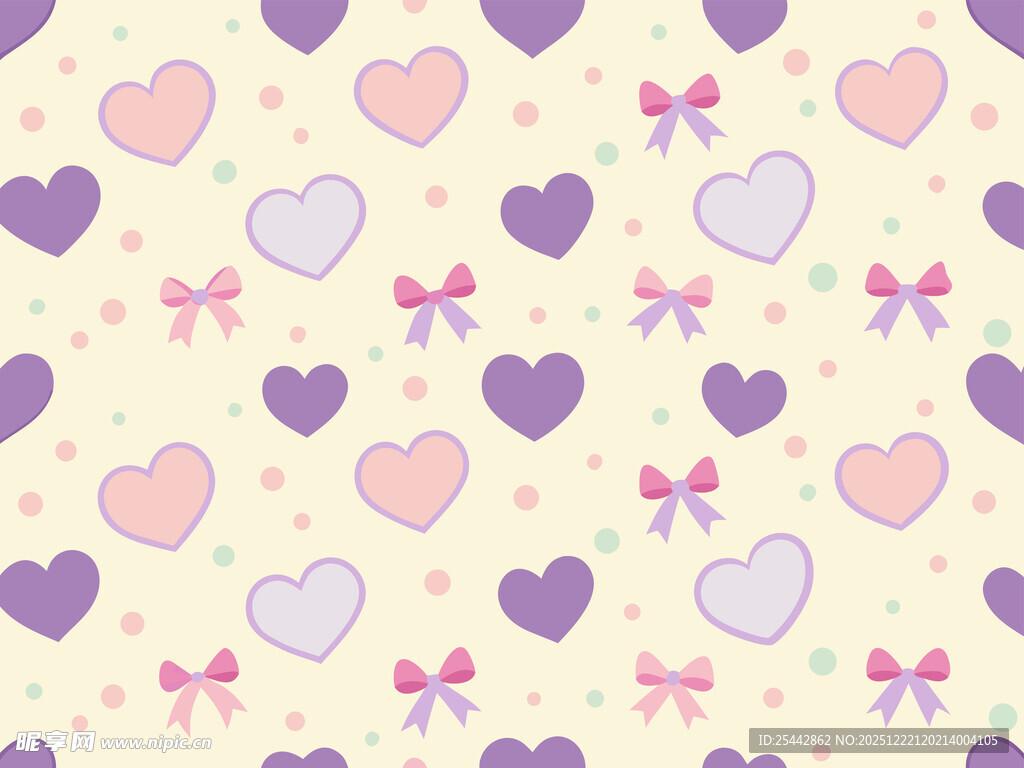 爱心图案背景