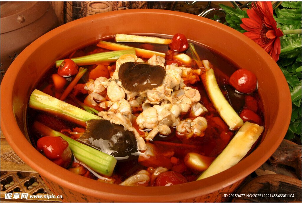 麻辣鲜香的特色火锅食材