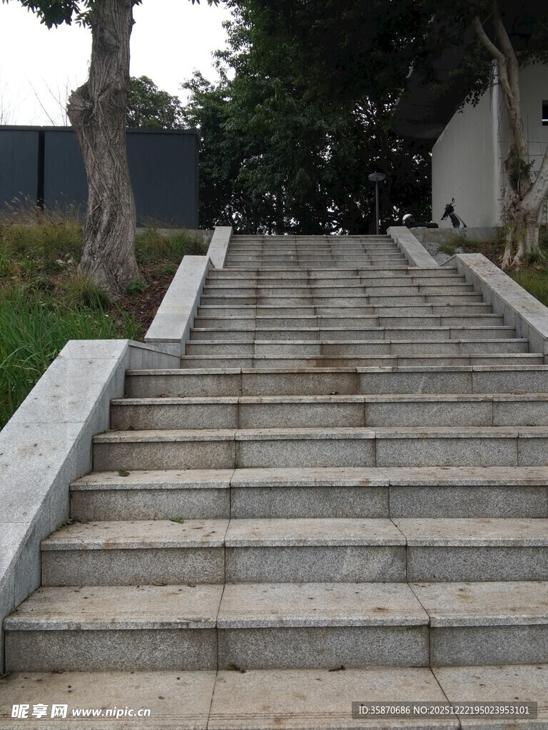 户外石阶步道景观