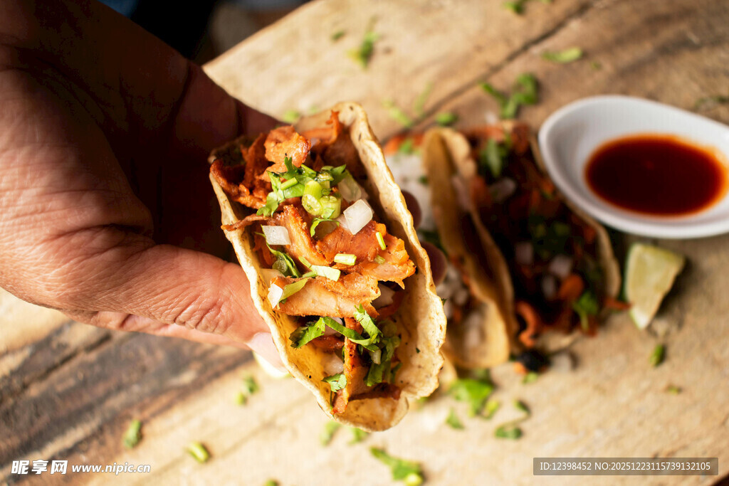 美味墨西哥玉米卷