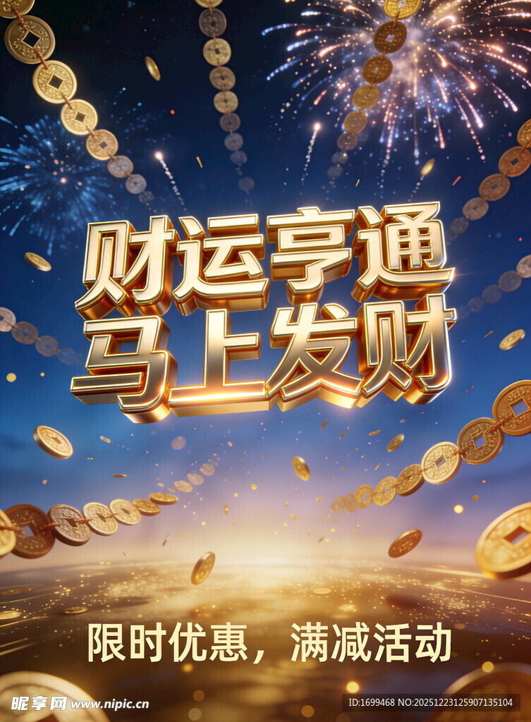 财运亨通限时优惠活动