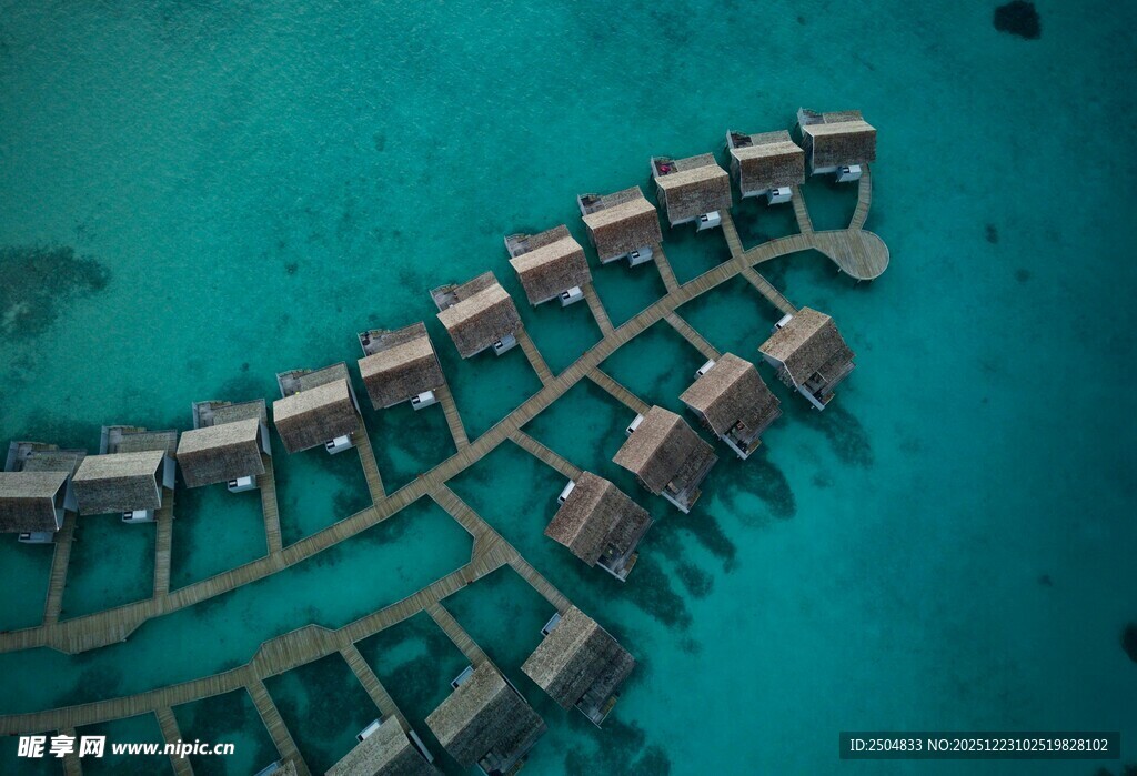 水上木 度假屋景观