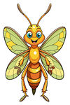 可爱卡通蜜蜂形象