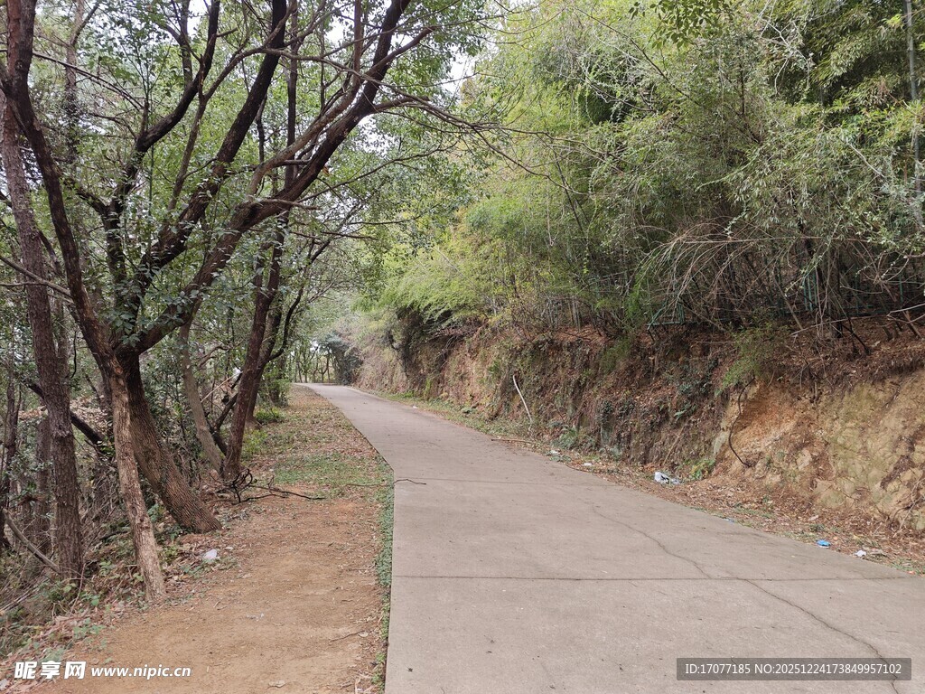 苏州穹窿山小道