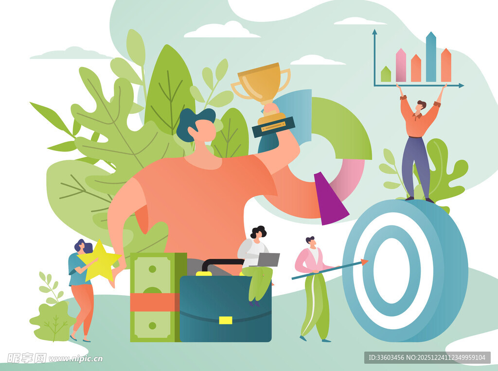 团队协作迈向目标