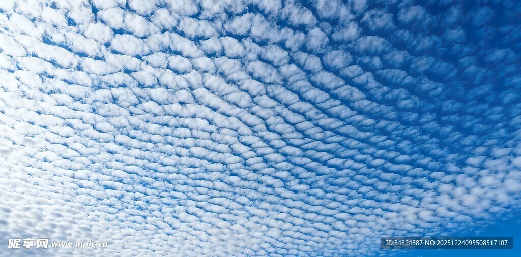 蓝色纹理天空图案背景