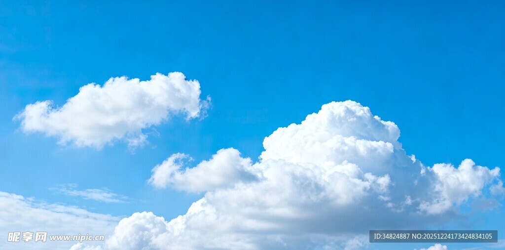 蓝天白云美景