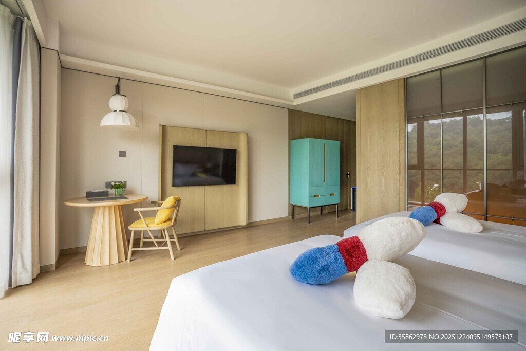 温馨舒适的现代风格卧室