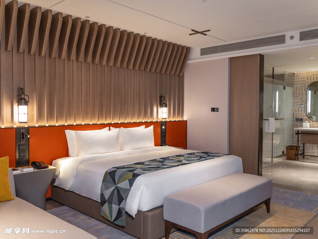 现代简约风格豪华酒店客房
