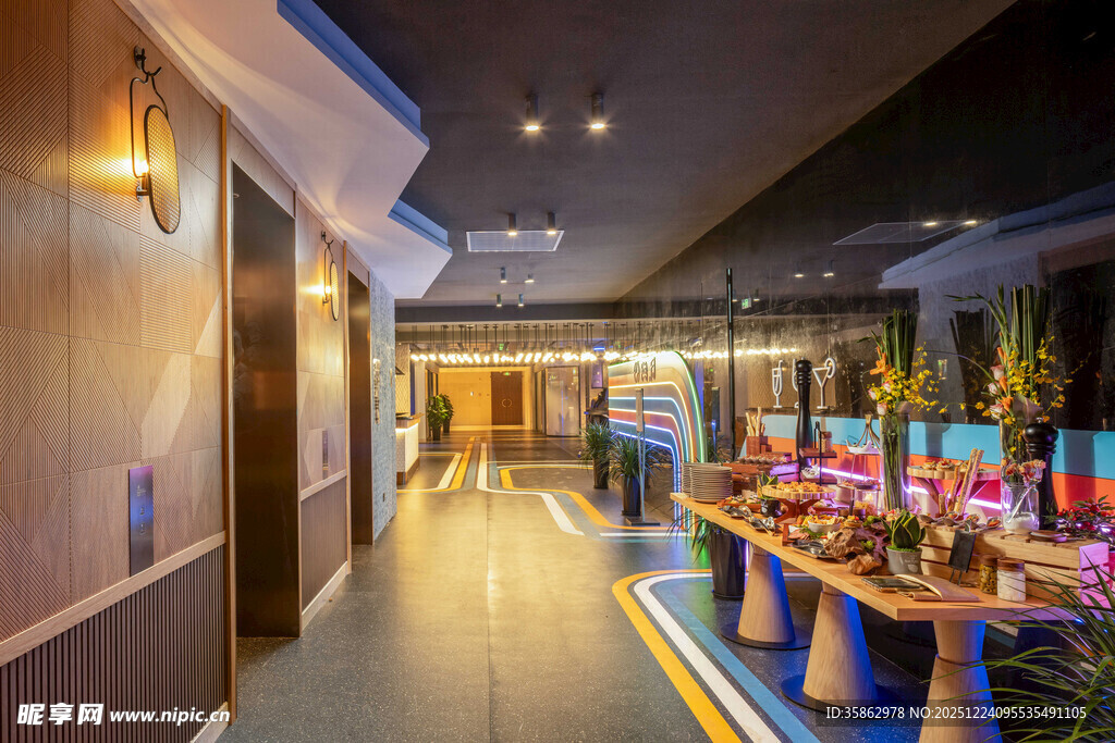 时尚现代的室内休闲空间