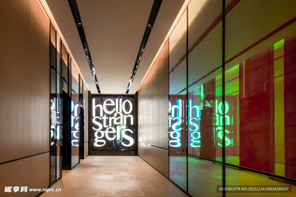 现代时尚走廊空间设计