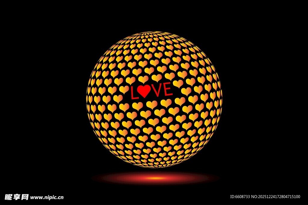 发光金蛋装饰球