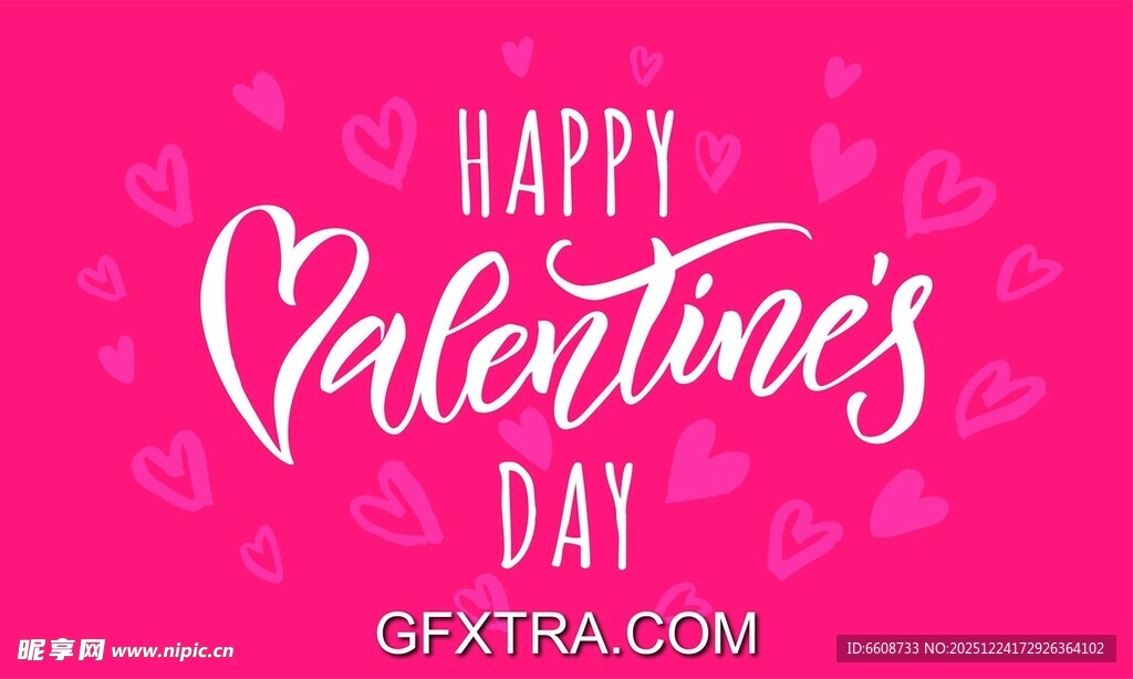 情人节快乐背景图