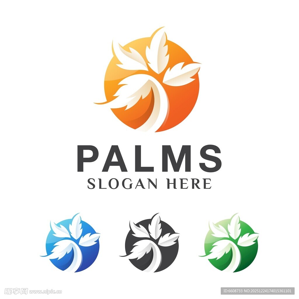 棕榈标志设计