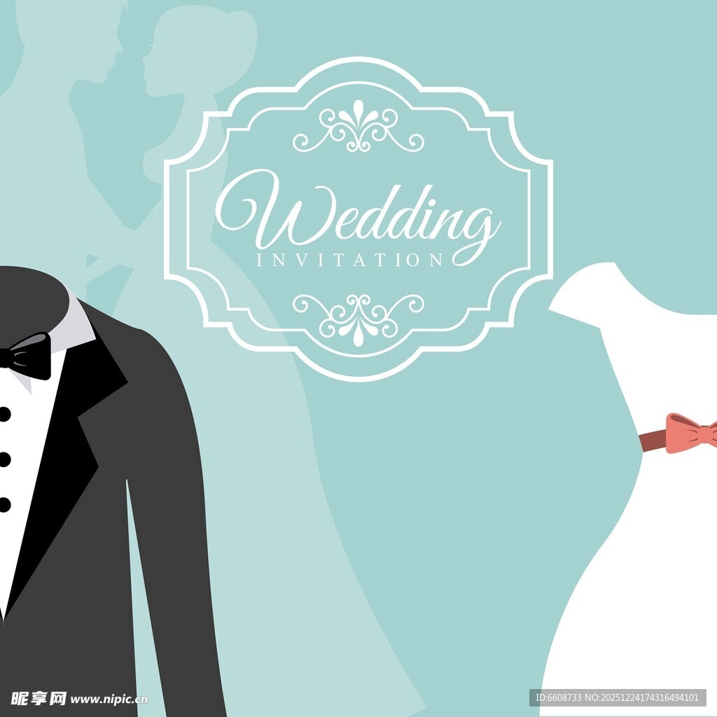 婚礼服饰搭配展示