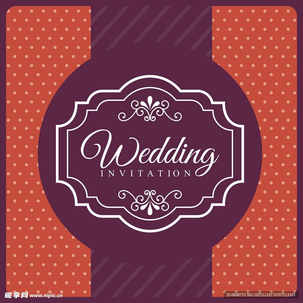 婚礼主题装饰图案设计