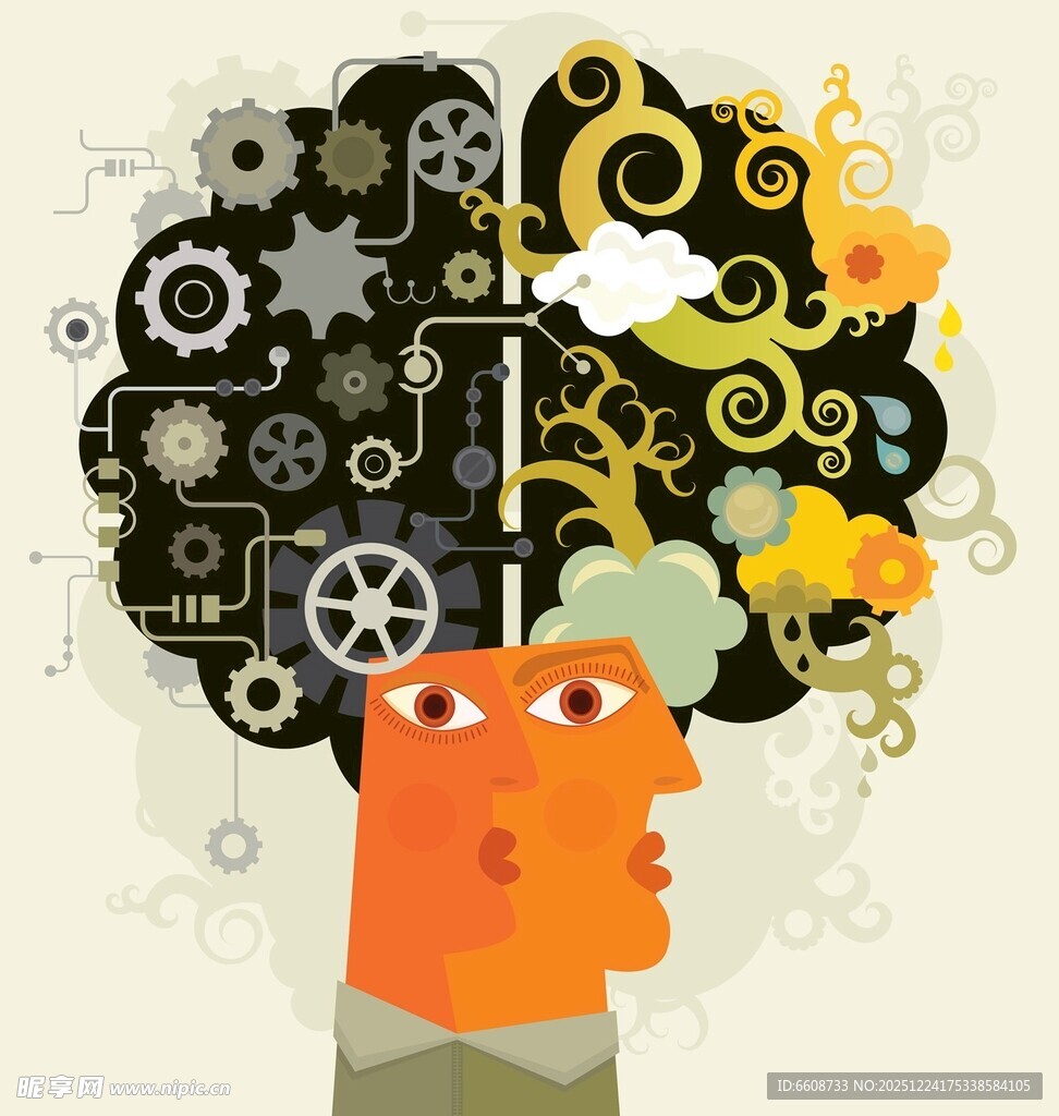 创意大脑中的机械与符号世界