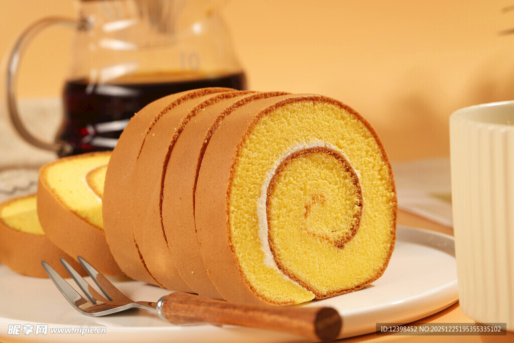 美味切片蛋糕诱人呈现