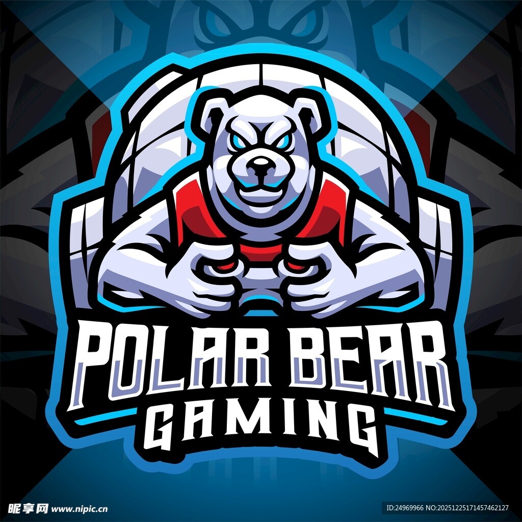北极熊游戏战队标志