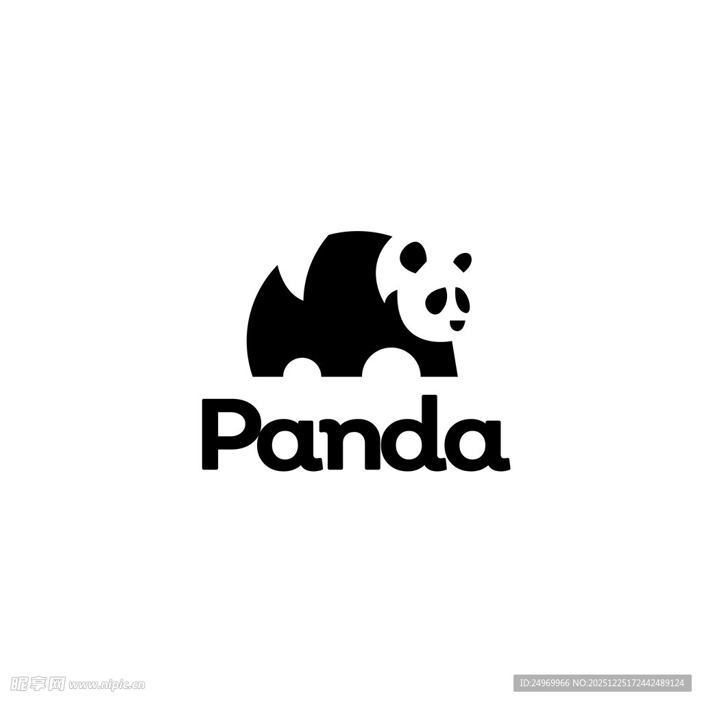 熊猫标志设计
