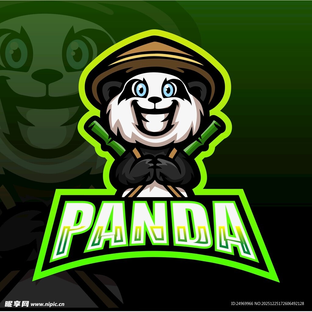 卡通熊猫形象