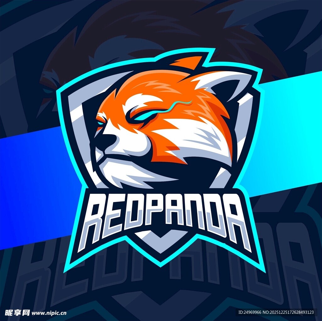 红熊猫战队标志