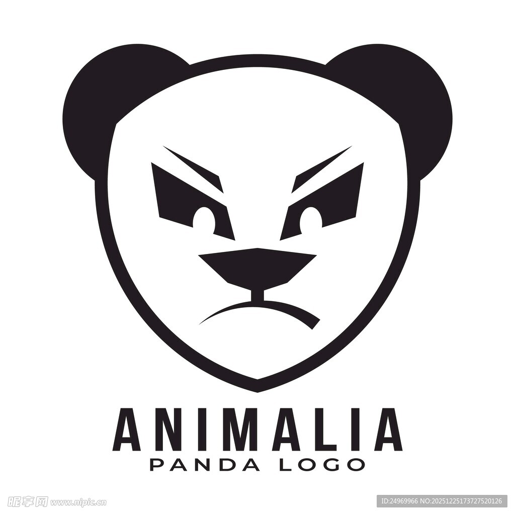 熊猫标志设计