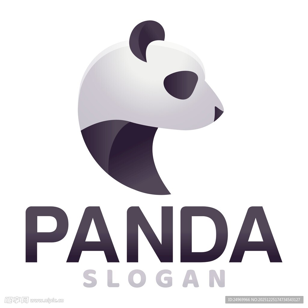 熊猫标志设计