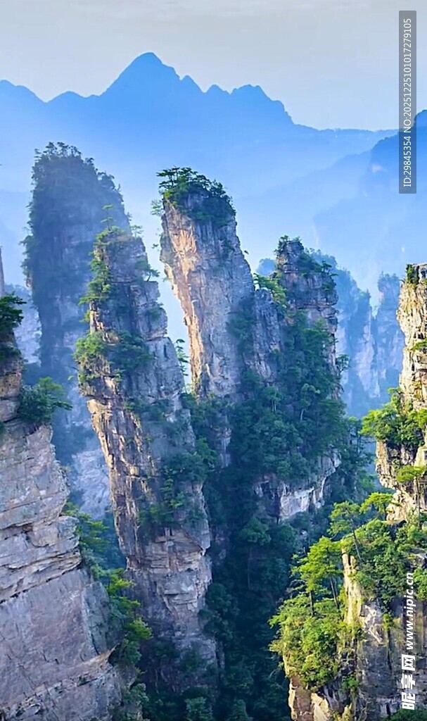 张家界奇峰美景