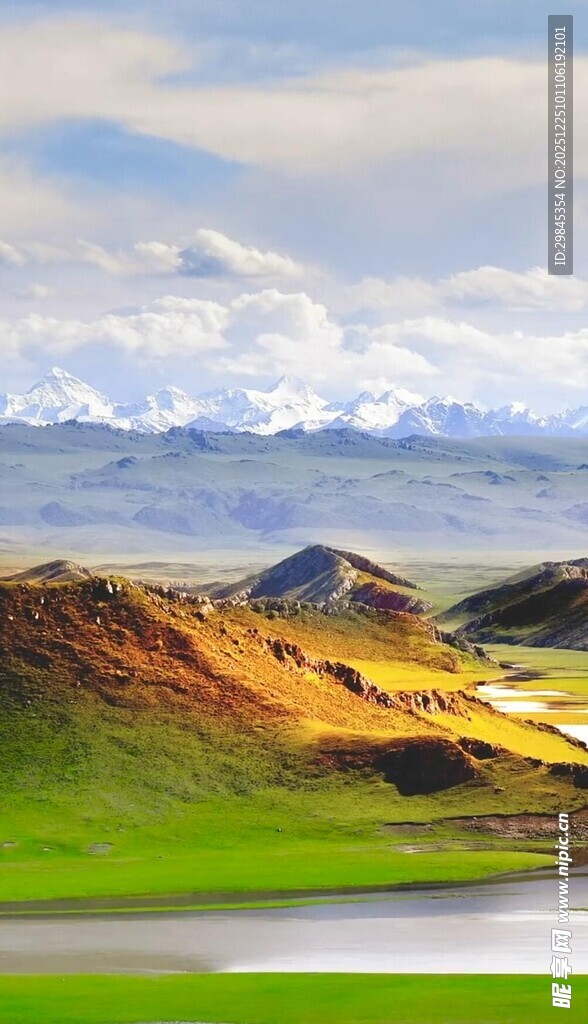 壮美高原风光景色