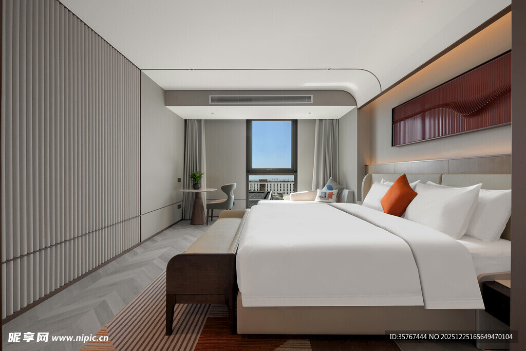 现代简约风格酒店客房