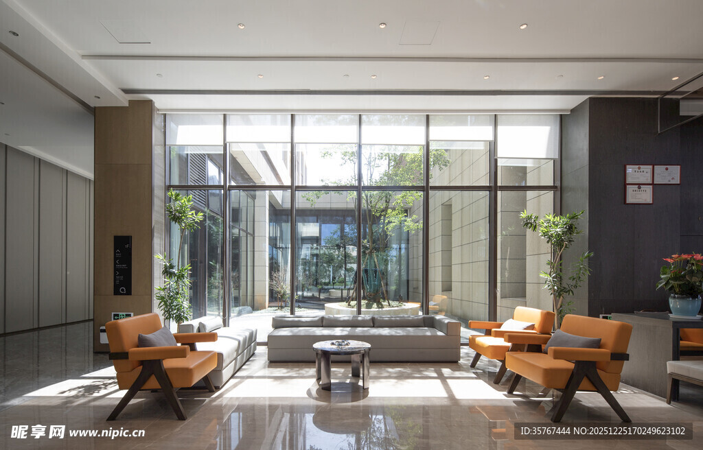 现代简约风格的客厅空间