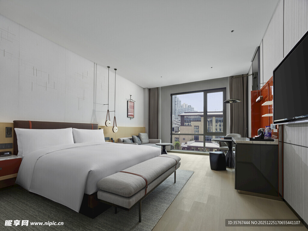 现代简约风格豪华酒店客房