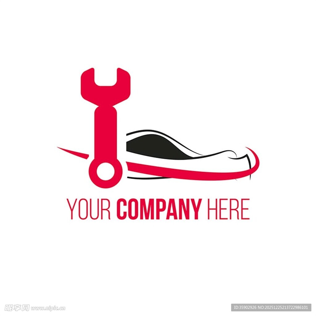 汽车维修服务标志设计