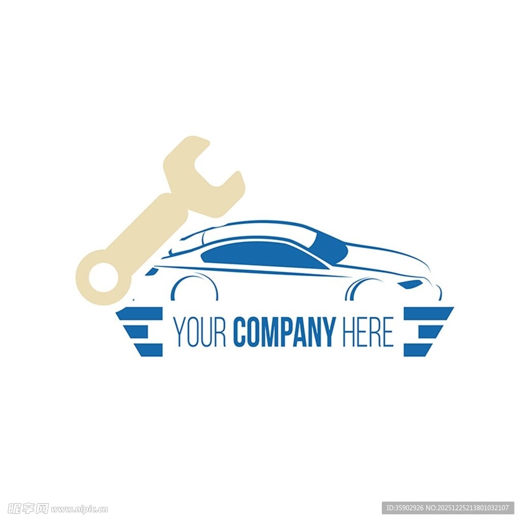 汽车维修服务标志设计