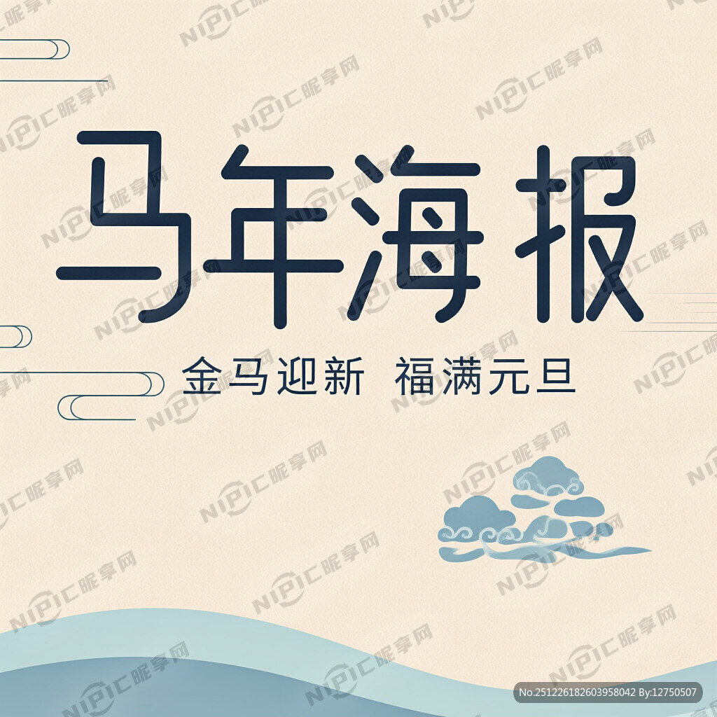 马年海报