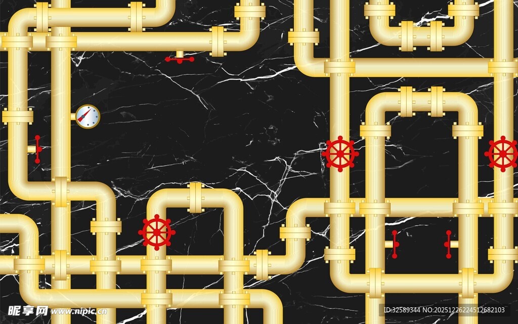 复杂迷宫路线图